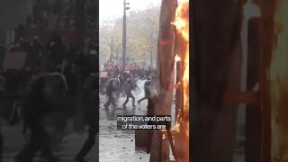 German Chancellor Worried About Violent Protests in Europe