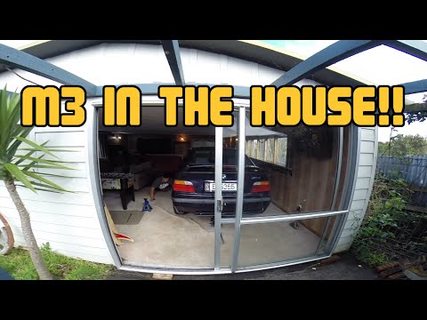 M3 clutch replacement in a lounge!