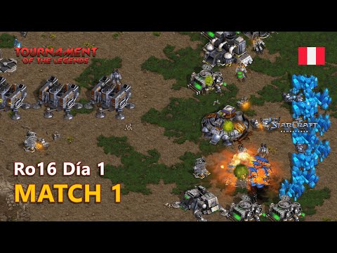 🇵🇪 Dandy  vs 🇵🇪 Yugox - TDL Ro16 día 1 - Match 1 - Starcraft Remastered
