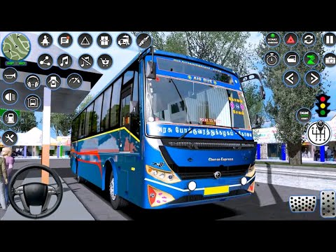 Bus Driver Simulator 3D Game Indian Transport Challenges - Android Gameplay