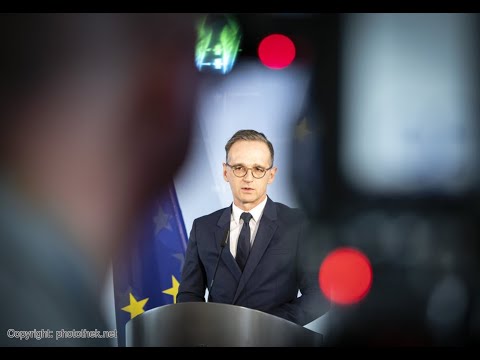 Virtuelles Pressestatement und Fragen an Außenminister Heiko Maas nach informellen EU-Außenrat
