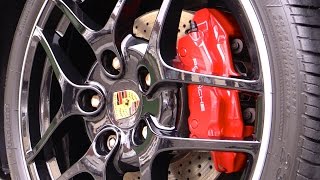 Porsche Cayman S Wheel Clean & Seal