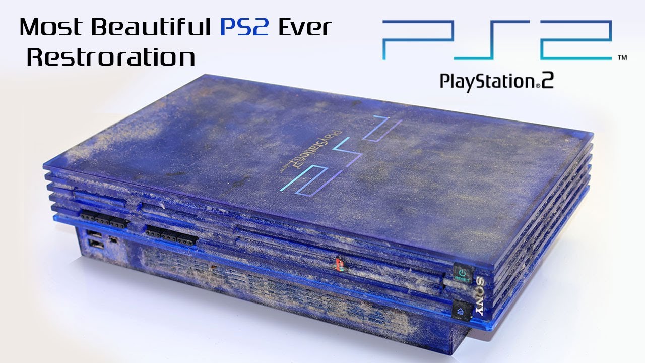 Most ✨Beautiful 🎮PlayStation2 Ever Made "Ultra-Restoration", Japanese Limited Version PS2 Console