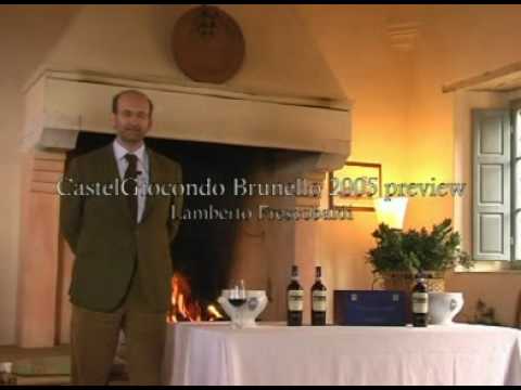 Castelgiocondo Brunello 2005 Tasting