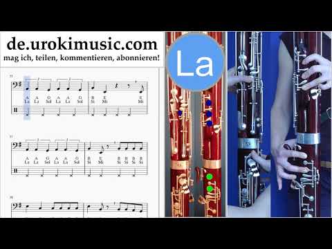 Fagottunterricht Lele Pons - Celoso Noten Lernen um-i995