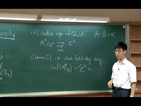 Sug Woo Shin (The Univ. of Chicago) / Modular forms and Galois representations / 2009-07-28