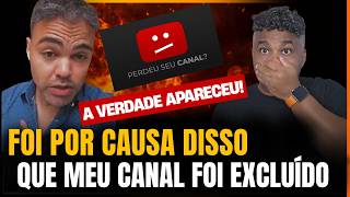 ATENÇÃO! PAULO NO ENTANTO APARECEU E EXPLICOU POR QUE SEU CANAL SAIU DO AR !