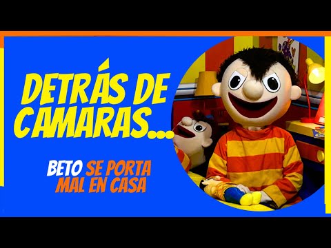 Detrás de cámaras, Beto se porta mal en casa- Bely y Beto