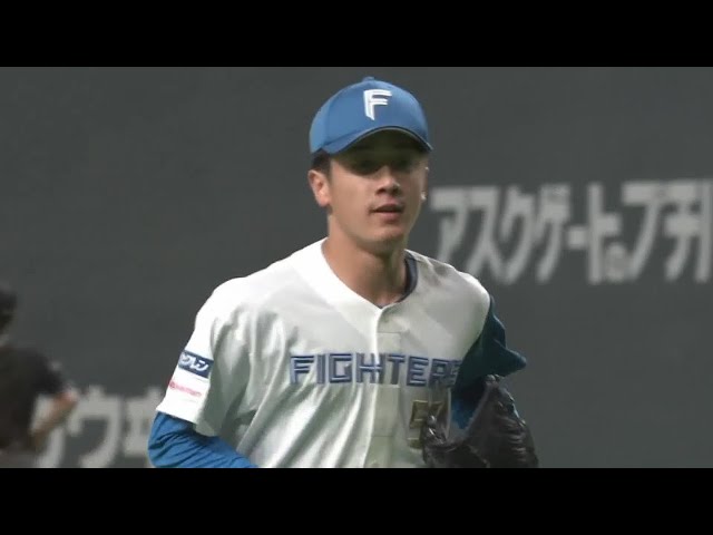 【8回表】ファイターズ・北山亘基 流れを引き寄せる3者凡退の投球を披露!! 2022年6月7日 北海道日本ハムファイターズ 対 横浜DeNAベイスターズ