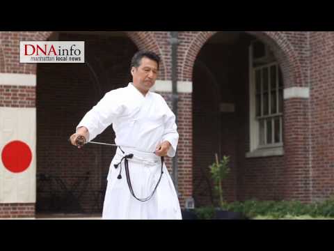 Kendo Master Battles His Students at Samurai Exhibit