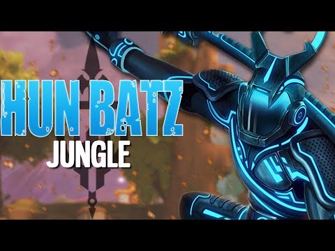 Smite: THE ORIGINAL MONKEY! HUN BATS JUNGLE CARRY! | Incon