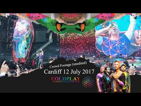 Coldplay at the Principality Stadium 12 July 2017 Cardiff Wales Head Full of Dreams Concert Clips