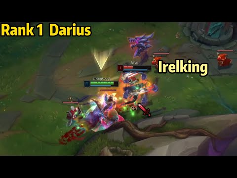 Rank 1 Darius VS Irelking! *KR High Elo*