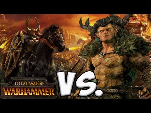 Warhammer VS: Orion vs. Archaon "Kurnous is in ME!"
