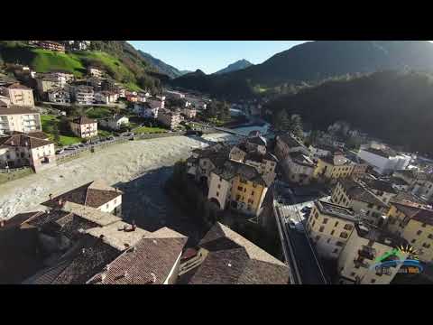 San Giovanni Bianco visto con un super drone
