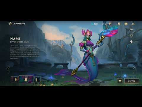 WildRift: Nami Skins