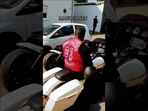 MANUELLSEN  ABI MIT SEN HELLS ANGELS MOTORRAD TOUR #shorts #viralvideo