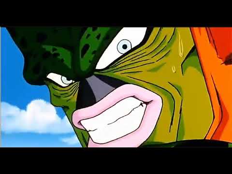 Vegeta Introduce his son Trunks to Cell as a Super Saiyan - DBZ