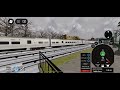2 M7A Trains And An Amtrak Train At Ardsley On Hudson