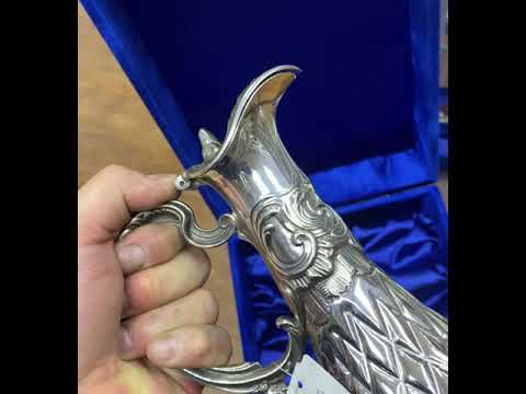 Кувшин серебряный Отражение, кв065