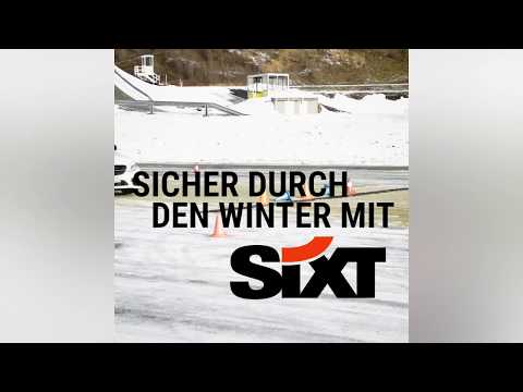 Bremsweg bei Glätte - Sicher durch den Winter fahren mit SIXT