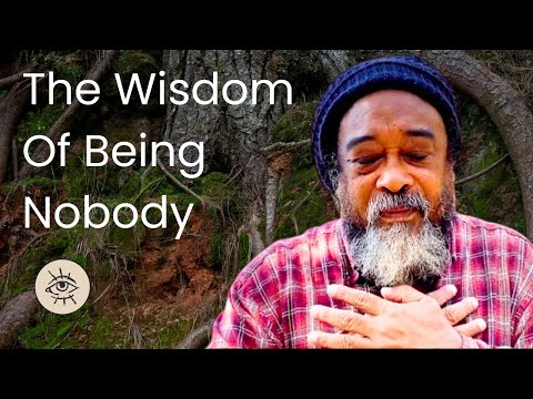 Mooji - The Wisdom Of Being Nobody - Short Meditation #mooji