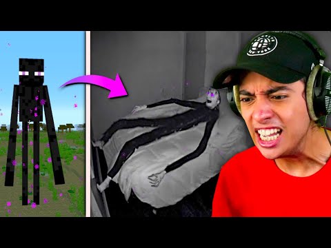 Don't Watch These MINECRAFT MONSTERS Preview in REAL LIFE!