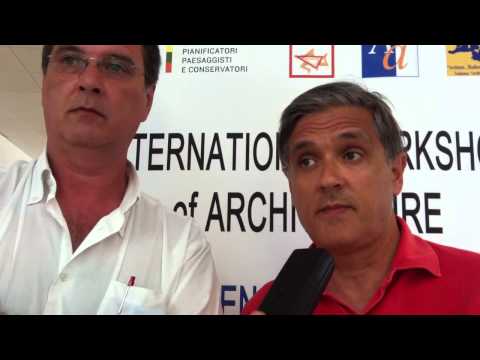 Nicola Piazza e Bruno Messina al Workshop Lampedusa 2014