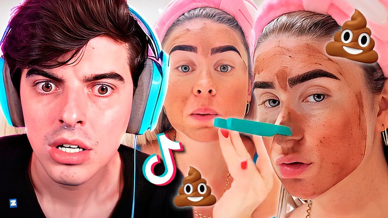 Influenciadora faz skincare passando 💩 na cara