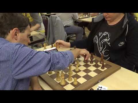 GM Evgeny Postny - IM Inna Gaponenko, Queen's gambit accepted, Blitz