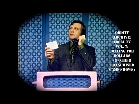 Oddity Archive: Episode 178 – Local TV Vol. 7 (Dialing For Dollars & other Franchised Game Shows)