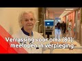 Oma Wiesje voor 1 dag verpleegster: "Het is een heel mooi cadeau van mijn kleinzoon'