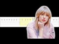 Taylor Swift - exile feat Bon Iver (Easy Guitar Tabs Tutorial)