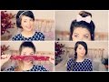 How To: Quick and Easy Hair Styles | Zoella - YouTube