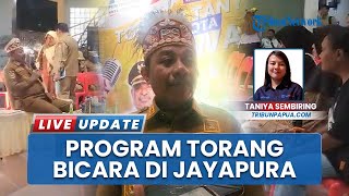Program Torang Bicara di Balai Kota Jayapura, Rustan Saru Dibanjiri Pertanyaan dan Aspirasi Warga
