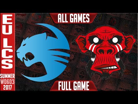Roccat vs Mysterious Monkeys Highlights ALL GAMES - EU LCS Week 6 Summer 2017 - ROC vs MM