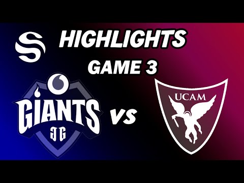 Vodafone Giants vs UCAM Esports game 3 highlights | UCAM vs Giants | Superliga Cuartos Mapa 3