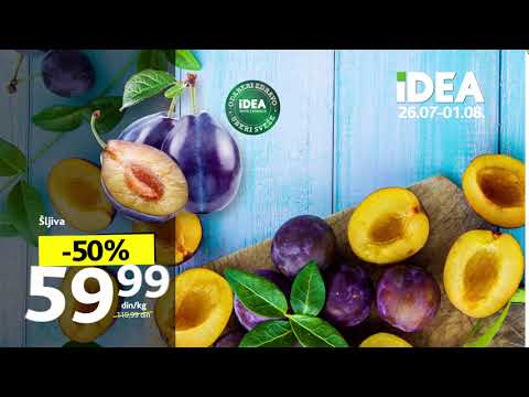 IDEA | Sjajna ponuda šljiva 26.07- 01.08.2019.