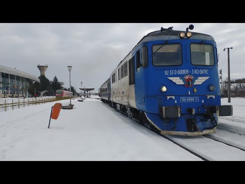 060-DA 60-809-3 & R4316 Baia Mare--Satu Mare in Statia CF Baia Mare 8 Februarie 2022