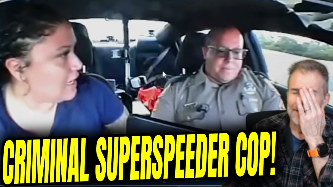 OUTRAGEOUS! Super Speeder Cop Gets "Busted" in Florida! (Video)
