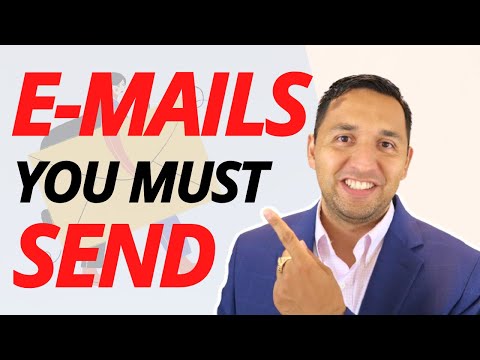 The 4 Emails you MUST send to your Real Estate Clients