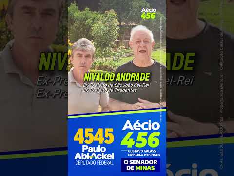 Zé Antônio do Pacu - Prefeito de Tiradentes e Nivaldo Andrade - Ex-prefeito de São João Del-rei e Ti