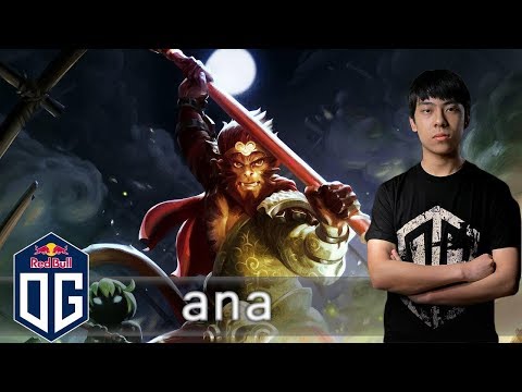 OG.ana Monkey King Gameplay - Unranked Match - OG Dota 2.