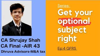 Episode 4: GFRS | Series: Get your optional subject right