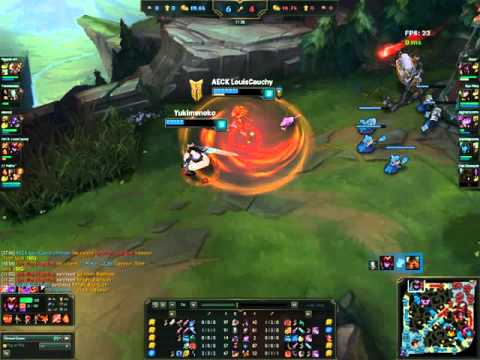 League of Legends - Season 6 Tryndamere vs. Nautilus (ranked) - Top