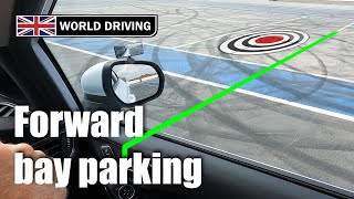 Forward Bay Parking with Reference Points - Driving Test Manoeuvre
