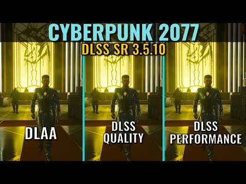 Cyberpunk 2077 - DLSS SR 3.5.10 - RTX 3070 - 1440p