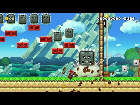 The Thwomps lair by Shy Gummy 🍄 Super Mario Maker 2 #alh
