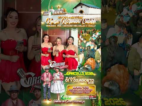#agrupacionmusical ÓN_CONFIRMADO #CORAZÓN_BANDIDO Jupacollo 2026 – Ayllu Yaretani - Salinas G.M.