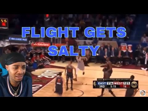 FLIGHT GETS SALTY WATCHING A BAD HIGHLIGHTS CURRY VIDEO